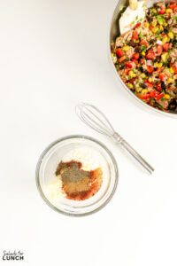 Mexican Tuna Salad Video 20 - This Mexican Tuna Salad is packed with protein, crunchy vegetables, and bold Tex-Mex flavors. Serve it with tortilla chips, tucked into lettuce wraps, stuffed into avocados, or piled onto tostadas for a quick lunch.