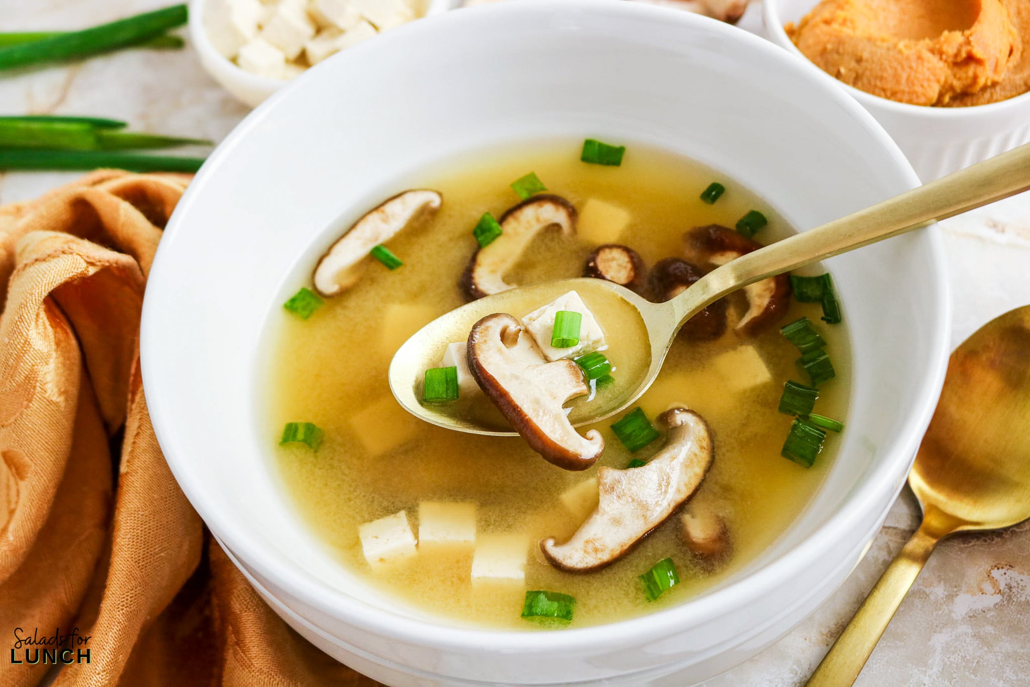 Easy Miso Soup with Mushrooms - Miso Soup Recipe With Mushrooms 05 Miso Soup Recipe With Mushrooms 05 - This mushroom miso soup is a simple, comforting bowl with earthy mushrooms and a light savory broth. It comes together quickly and works well as a starter or a light meal.